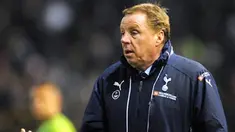 Tottenham Hotspur's English manager Harry Redknapp reacts during the Carling Cup semi final football match against Burnley at Turf Moor, Burnley, on January 21 2009. AFP PHOTO/ANDREW YATES