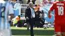 Alejandro Sabella, 59 tahun, mantan pemain tengah di era 1983 ini menjadi pelatih Timnas Argentina sejak 2011 lalu. (REUTERS/Kai Pfaffenbach)