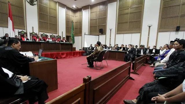 Pengadilan Jakarta Utara kembali menggelar sidang Ahok di Kementerian Pertanian Jakarta Selatan.