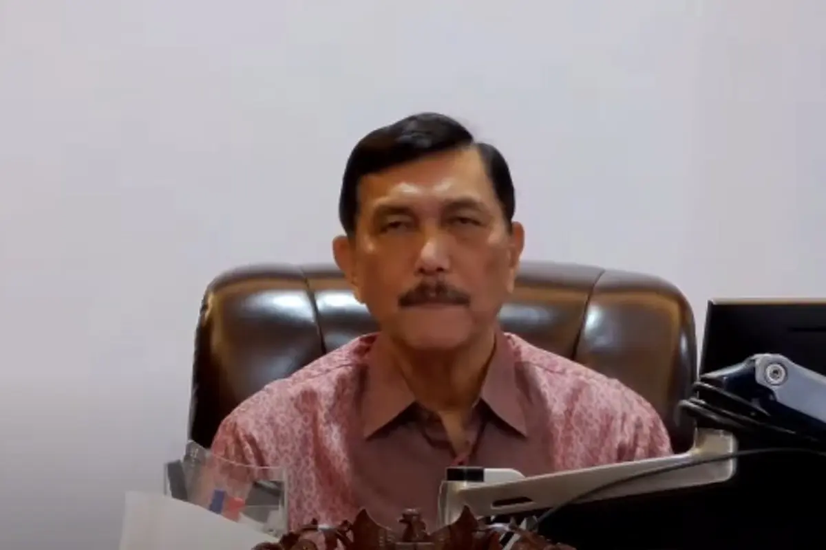 Menko Luhut (YouTube Kemenko Maritim dan Investasi)