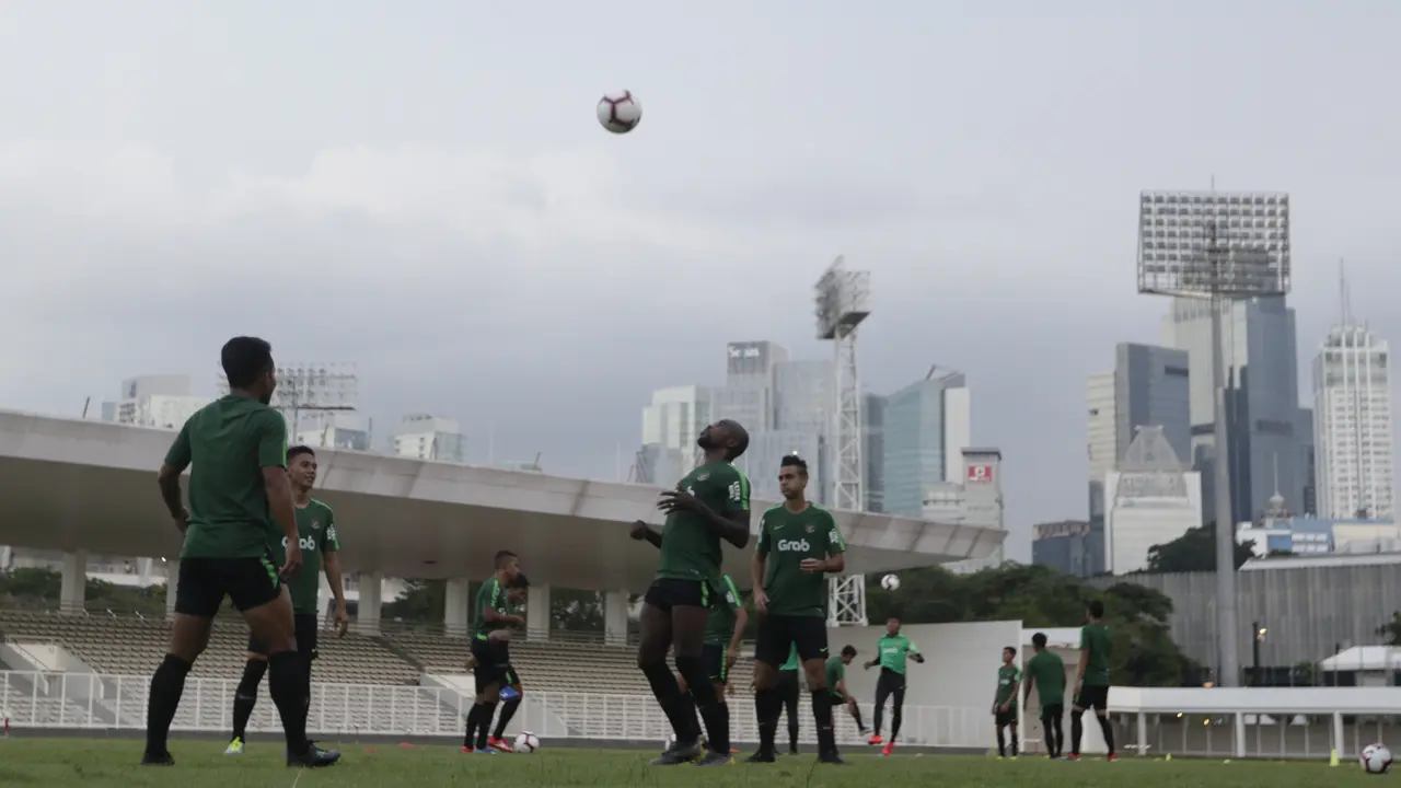Latihan Timnas Indonesia