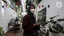 Pengunjung mengenakan masker saat libur Maulid Nabi di M Bloc Space, Jakarta, Rabu (20/10/2021). Pengunjung yang datang diwajibkan mematuhi protokol kesehatan. (Liputan6.com/Johan Tallo)