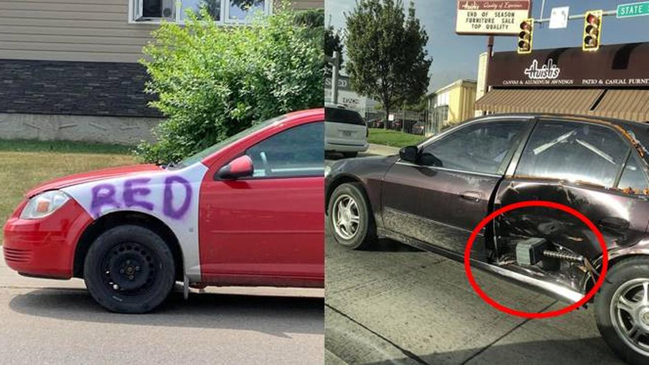 7 Cara Nyeleneh Orang Perbaiki Bodi Mobil Ini Kreatif Banget