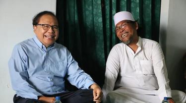 Rizal Ramli Saat Bersilaturahmi Dengan Pimpinan Ponpes Di Kabupaten Serang, Banten. (Sabtu, 12/03/2022).