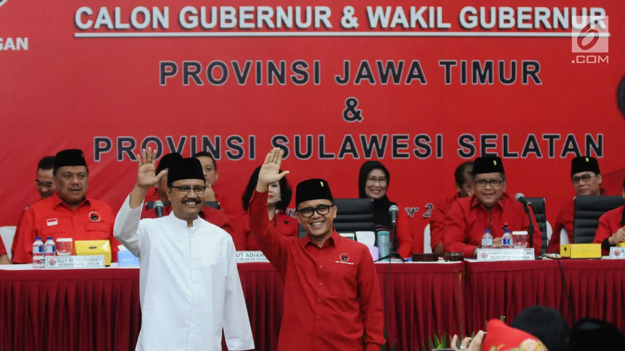 Megawati Umumkan Nama Cagub-Cawagub Jatim dan Sulsel