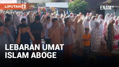 VIDEO: Umat Islam Aboge di Purbalingga Baru Merayakan Idul Fitri Hari Ini Sesuai Perhitungan Kalender Islam Jawa