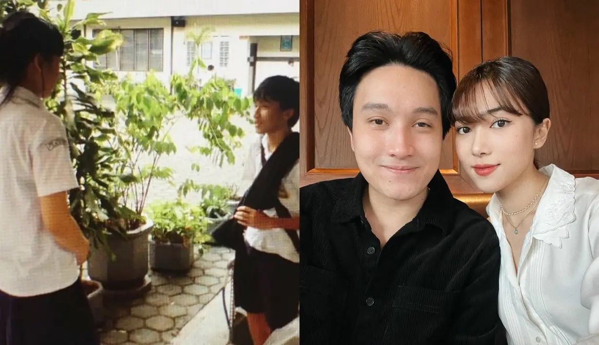 Pacaran selama 12 tahun sejak SMP, Isyana dan Rayhan resmi menikah pada 2020. (Instagram @isyanasarasvati)