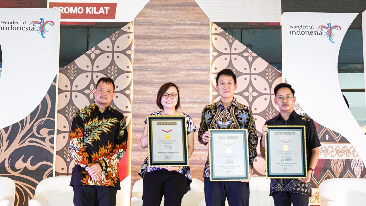 Aerostreet X Wonderful Indonesia Didukung Shopee Pecahkan Rekor MURI