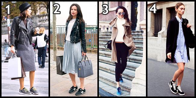 4 Inspirasi tampil cantik dengan sneakers. | Foto: copyright whowhatwear.com