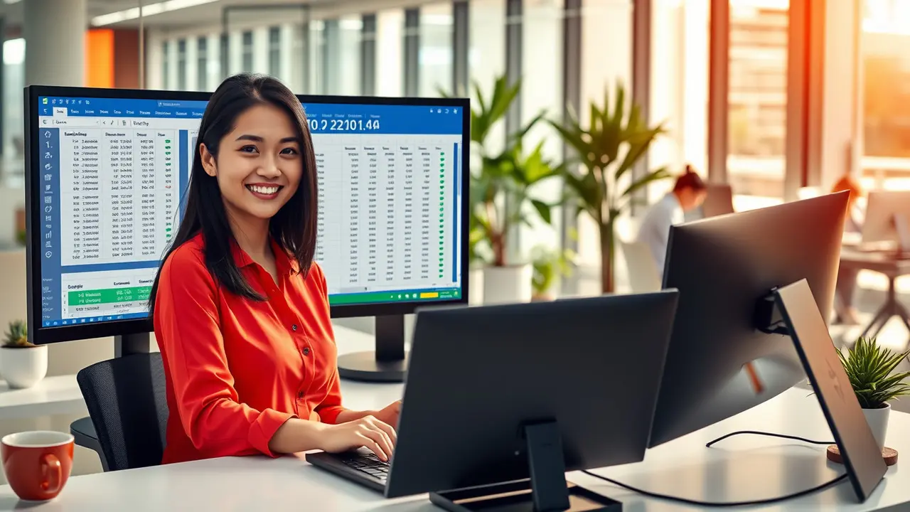 cara perkalian di excel