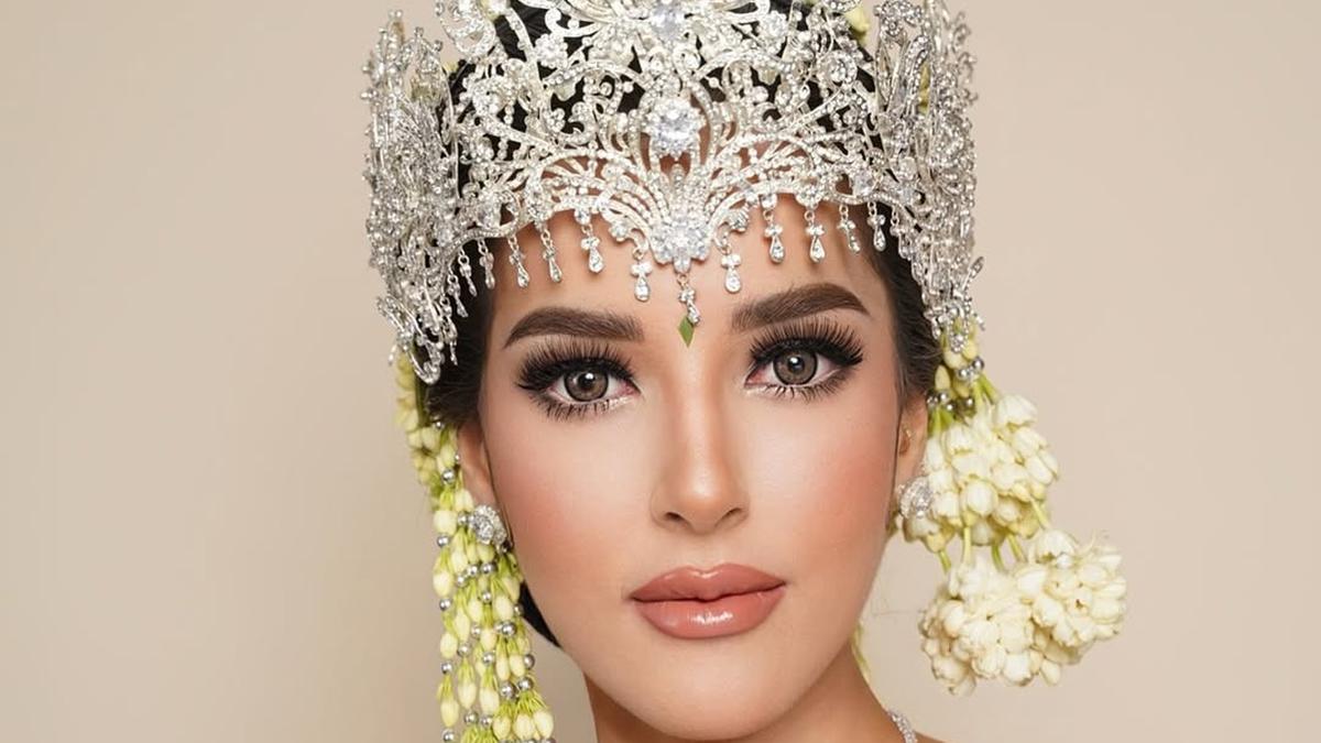 Tasya Farasya Tampil Totalitas Jadi Pengantin Sunda, Makeup Flawless Klasik dan Siger Megah Karya Rinaldy Yunardi