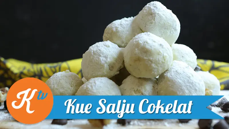 Tutorial Masak: Kue Putri Salju Unik Isi Cokelat