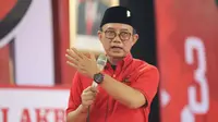 Pelaksana Harian (Plh) Ketua DPD PDI Perjuangan Jawa Timur Budi Sulistyono atau Kanang. (Dian Kurniawan/Liputan6.com)
