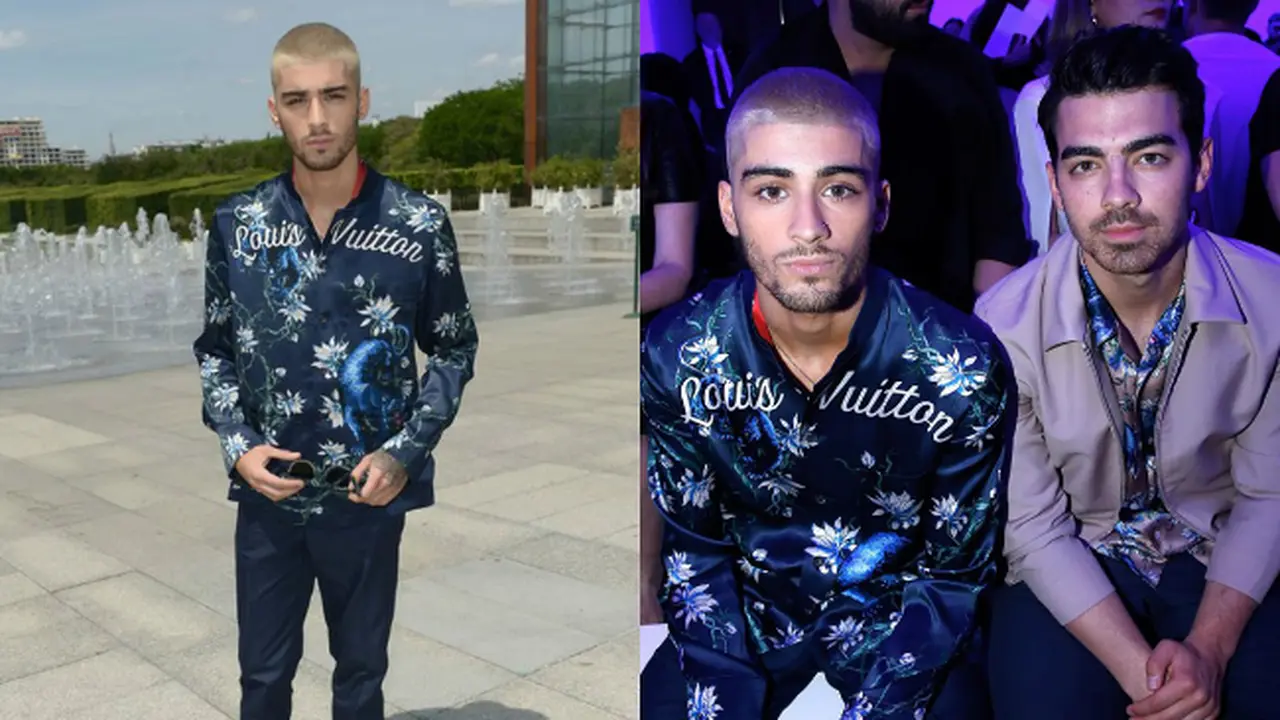 Hadiri Acara Louis Vuitton, Zayn Malik Tampil Berbeda