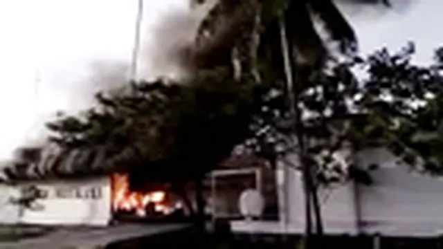 Kebakaran Hebat di RSU Meuraxa Banda Aceh