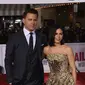 Channing Tatum dan Jenna Dewan sangat mempesona ketika lakoni akting dance di film 'Step Up'. Kedua pasangan ini sangat mengagumi satu sama lain. Akhirnya mereka menikah dan mempunyai buah hati bernama Everly. (AFP/Bintang.com)