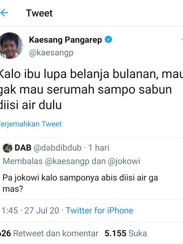 Kaesang Pangarep Unggah Foto SIM Presiden Jokowi, Kolom ...