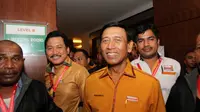  Wiranto dikukuhkan menjadi ketua umum Partai Hanura (Liputan6.com/ Reza Kuncoro)