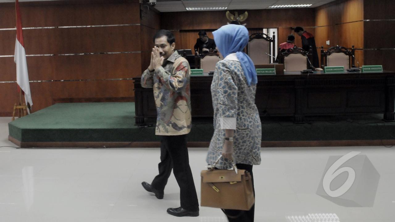 Terbukti Suap Hakim MK, Pasutri Ini Divonis Bersamaan