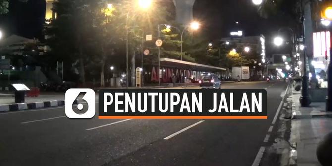 VIDEO: Mencegah Penyebaran Covid-19 Jalan-jalan Utama di Kota Bandung Ditutup