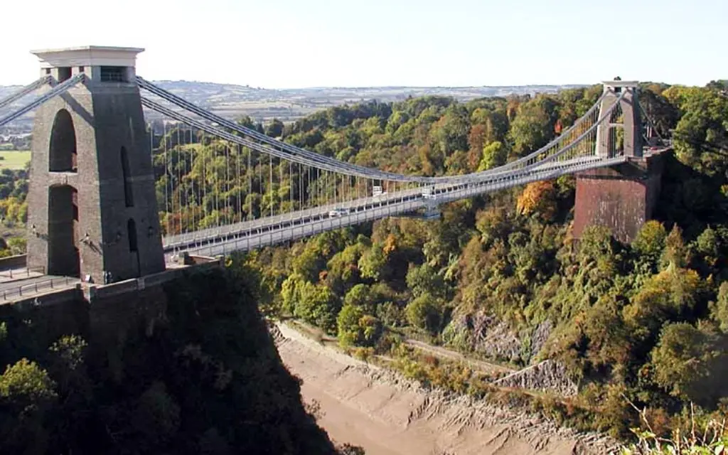 Clifton Suspension Bridge, lokasi bunuh diri Sarah Ann Henley pada 8 Mei 1885 (Wikipedia/Public Domain)