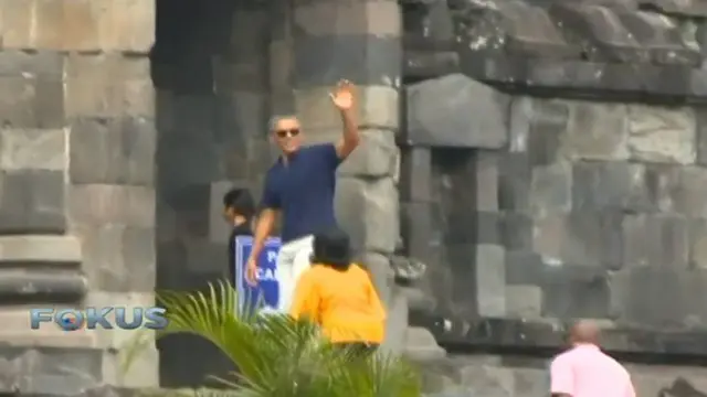Usai berwisata di Candi Prambanan, Barack Obama melanjutkan perjalanan wisatanya ke Bantul, tepatnya wisata alam Puncak Becici.