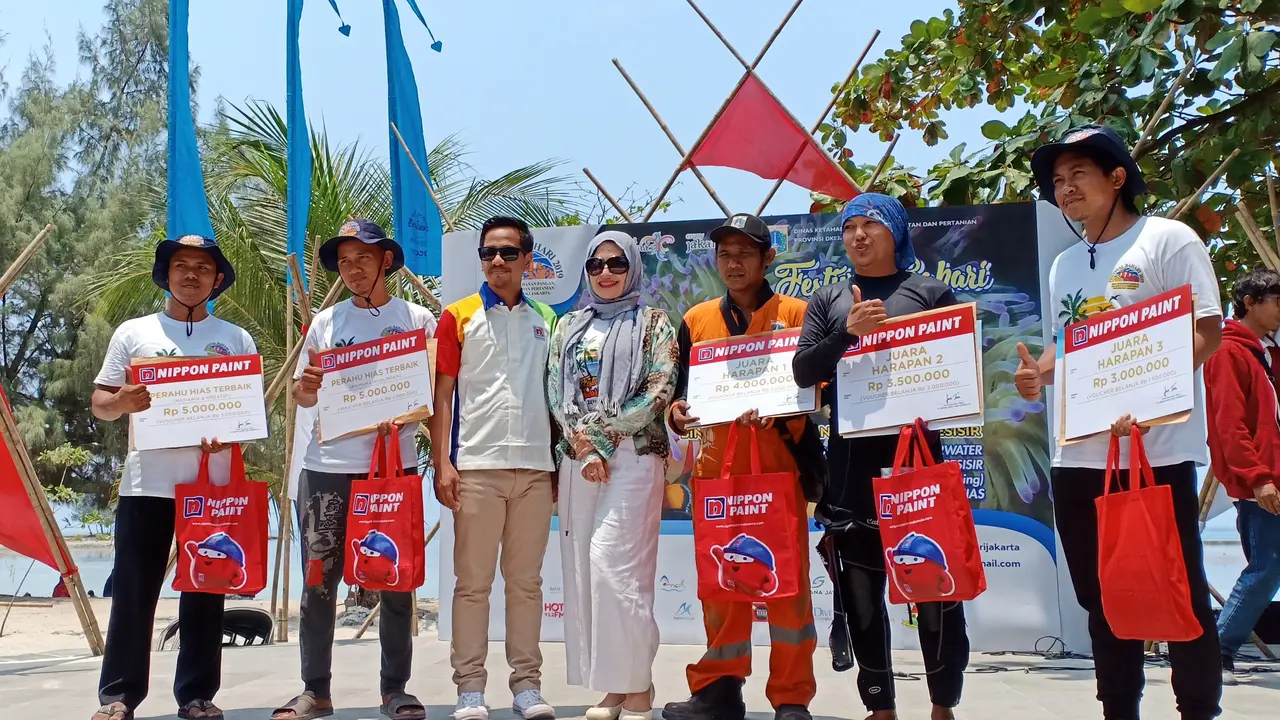 Dukung Festival Bahari Jakarta 2019 Nippon Paint Donasikan Cat