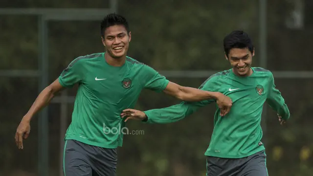 FOTO: Timnas Indonesia Berlatih Ringan Jelang Hadapi Puerto Rico