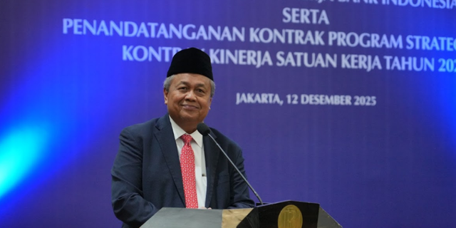 Gubernur BI Perry Warjiyo Lantik Pemimpin Satuan Kerja di Bank Indonesia