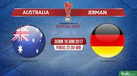 Confederations Cup 2017_Australia vs Jerman (Bola.com/Adreanus Titus)