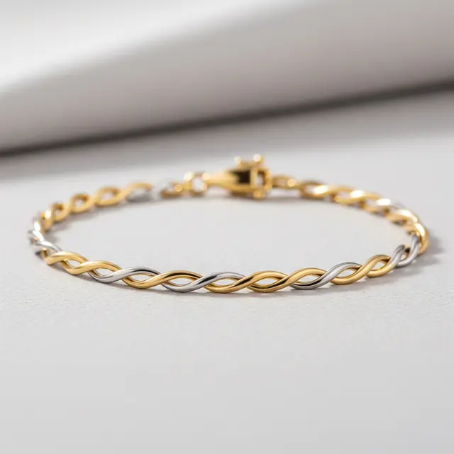 9 Gelang Emas Tipis 1 Gram Investasi Ringan untuk Remaja Putri, Pemanis Tampilan