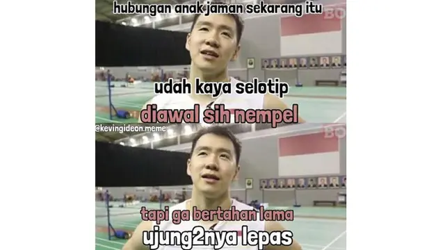 7 Meme Kocak Kevin dan Marcus Gideon, Lucunya Enggak Ketulungan