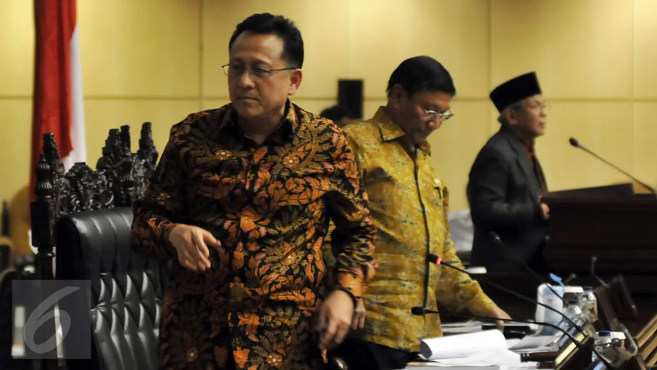 20160317- Anggota DPD Berikan Mosi Tidak Percaya Kepada Irman Gusman-Jakarta
