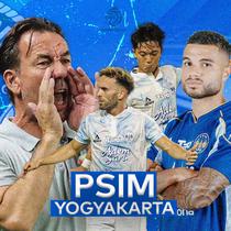 Ilustrasi PSIM Yogyakarta. (Bola.com/Gregah Nurikhsani)