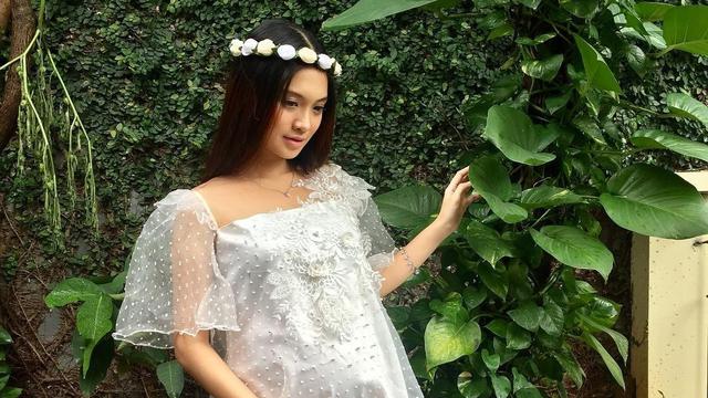 Vinessa Inez setelah melahirkan buah hatinya (sumber: instagram/vinessainez)