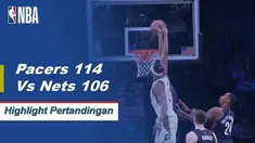 Victor Oladipo memimpin Indiana dalam kemenangan atas Brooklyn dengan 26 poin dan sembilan papan.
