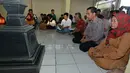 Capres Joko Widodo berziarah ke makam ayahnya, Widjiatno Notomihardjo di Jawa Tengah. Sabtu (14/6/14) (Antara Foto/Widodo S Jusuf)