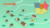 Banner Infografis Banjir Jabodetabek. (Liputan6.com/Abdillah)