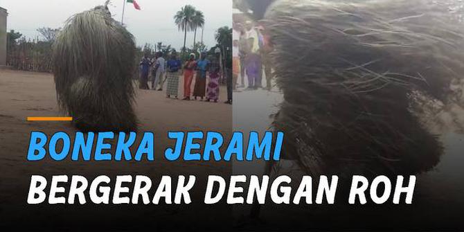 VIDEO: Kumpo, Boneka Jerami yang Bergerak dengan Bantuan Roh Halus