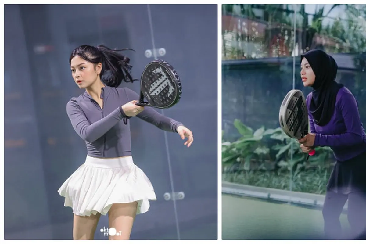 Potret 6 Artis Wanita Main Padel, Olahraga Seperti Tenis Digandrungi Para Selebriti