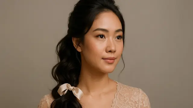 7 Model Rambut Ponytail Modern untuk Kondangan, Simpel tapi Elegan