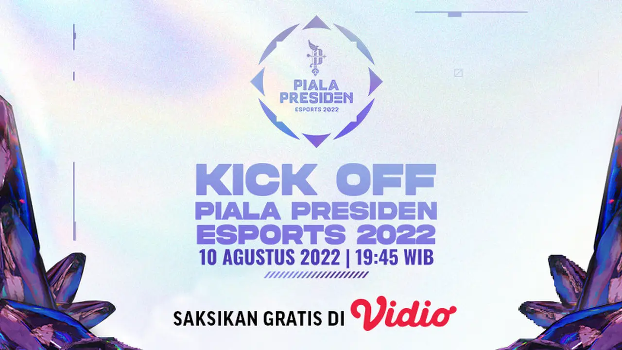 Link Live Streaming Piala Presiden Esports 2022, Tayang Perdana Hari ini di Vidio