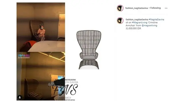 7 Furniture Baru Rumah Raffi Ahmad dan Nagita Slavina Ditaksir Capai Ratusan Juta