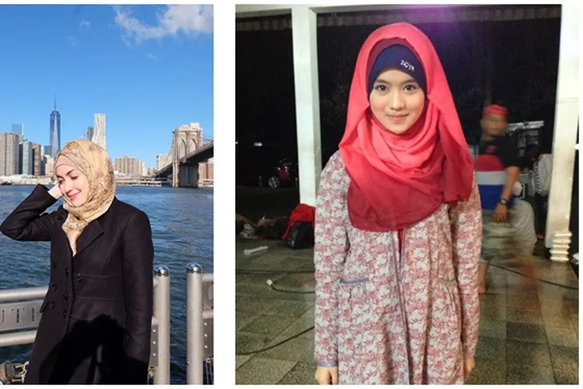 Seleb Non Muslim Ini Tampil Mempesona Dengan Berhijab