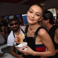 Gigi Hadid akui dirinya gemar makan. (AFP/Bintang.com)