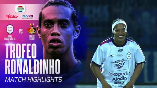 VIDEO: Highlights Trofeo Ronaldinho, Persik Kediri Kalahkan RANS Nusantara FC Lewat Adu Penalti