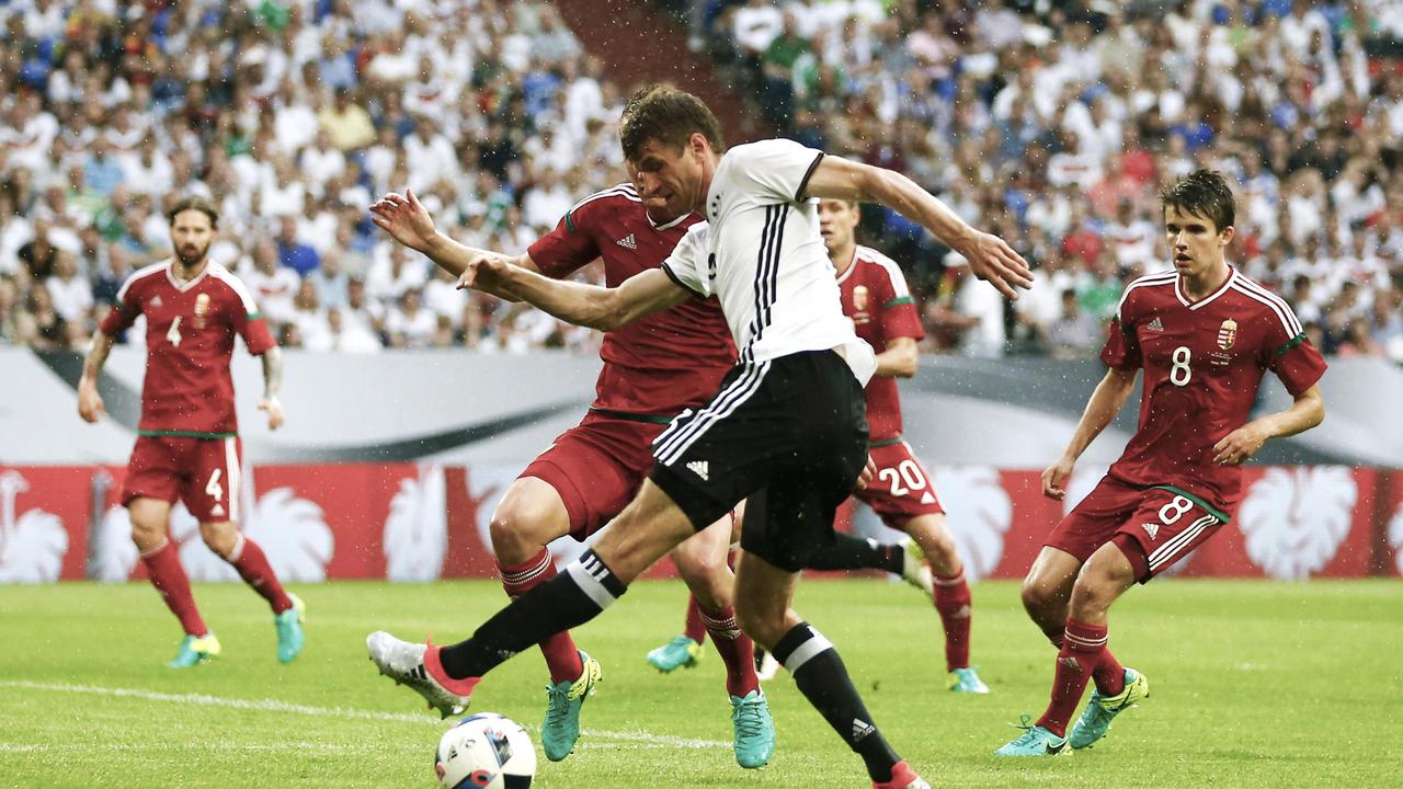 Pertandingan eksebisi Jerman vs Hongaria