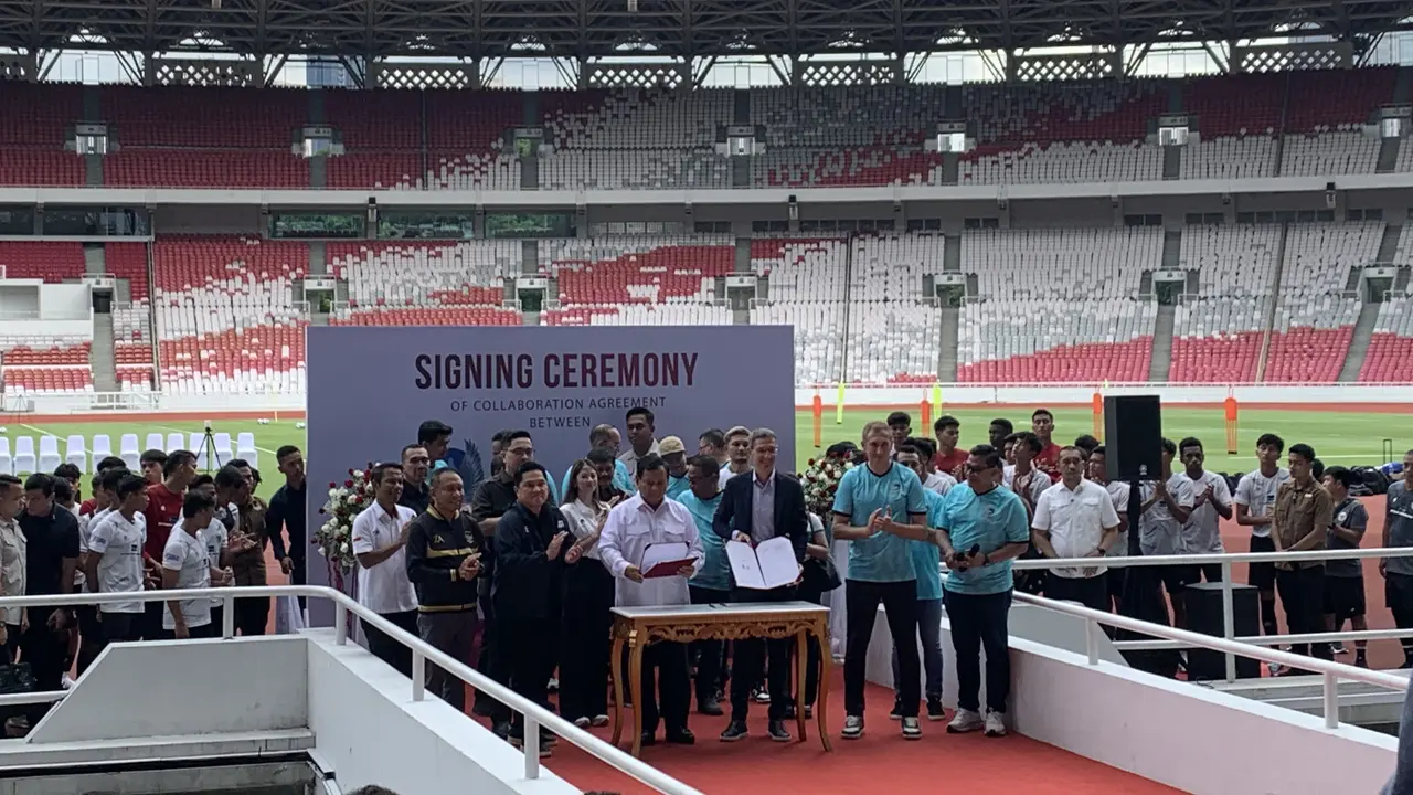 Penandatangan Kerja Sama Aspire Academy
