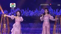 Happy Asmara dan Desofi di Konser Kemenangan Bintang Pantura 6. (Indosiar)