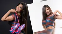 Tampil Sensual dengan Jersey Bola ala Suzy Cortez